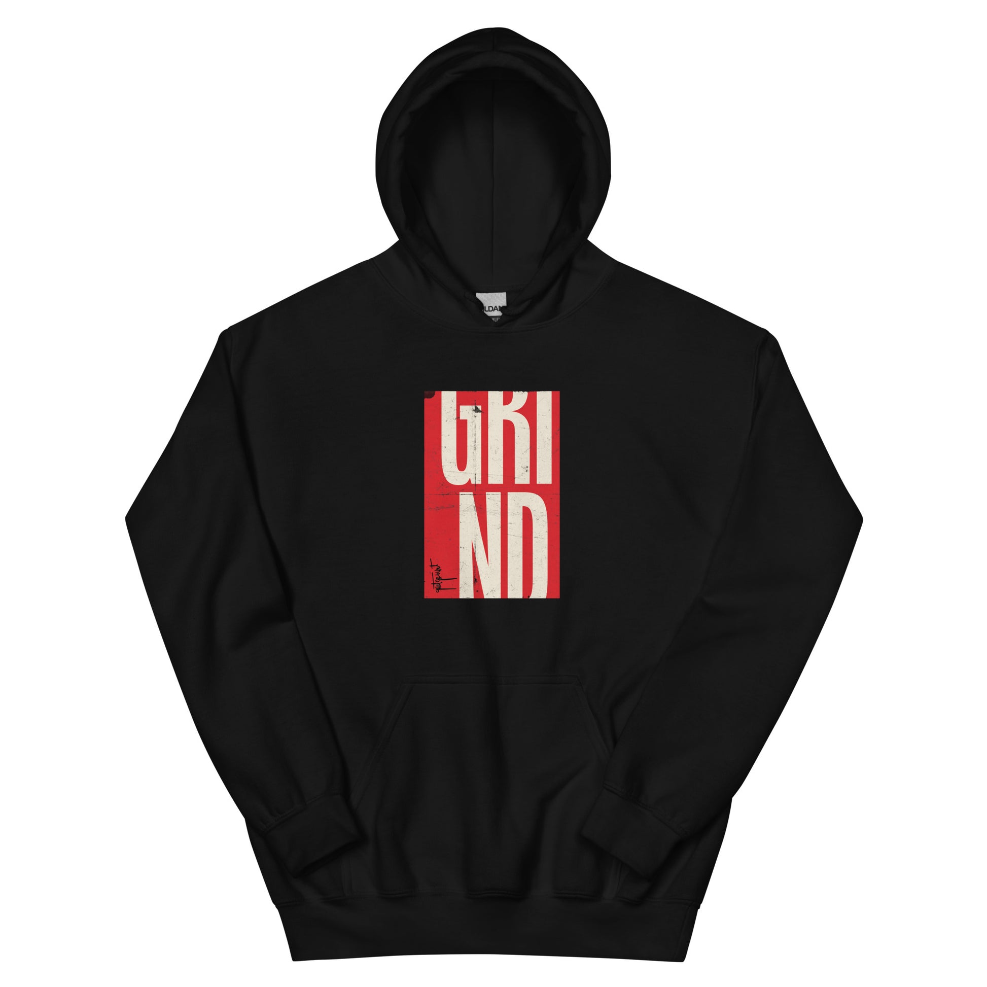 grind hoodie Black